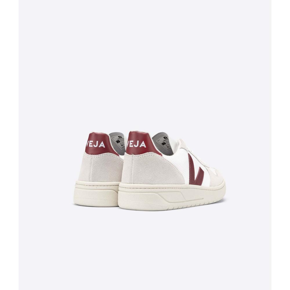 Αθλητικά Παπούτσια ανδρικα Veja V-10 B-MESH White/Red | GR 330XYU